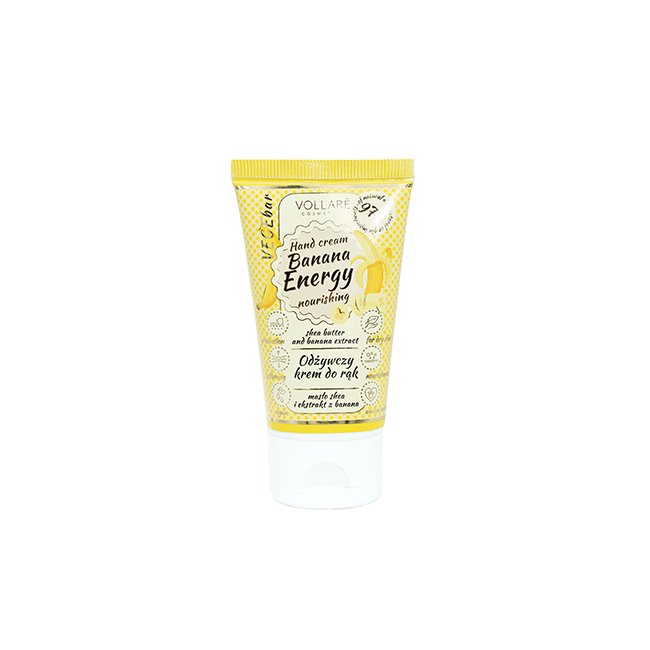 VOLLARE COSMETICS VEGEBAR BANANA ENERGY NOURISHING HAND CREAM