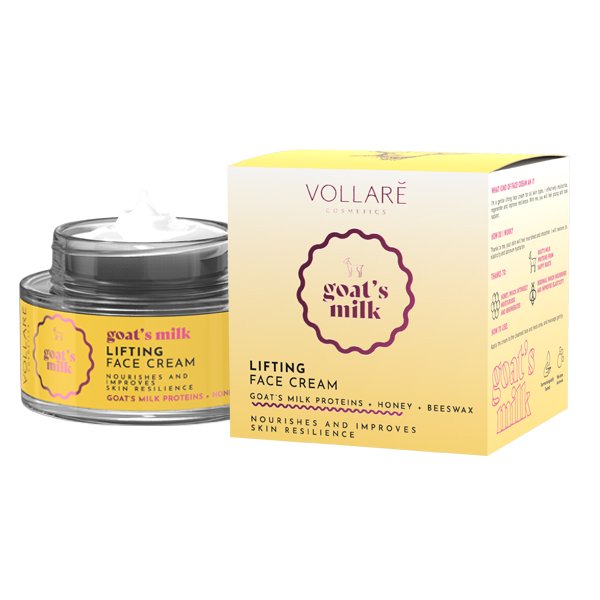 VOLLARE COSMETICS GOAT'S MILK LIFTING FACE CREAM