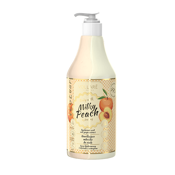 VOLLARE COSMETICS VEGEBAR MILKY PEACH HYDRATING BODY MILK
