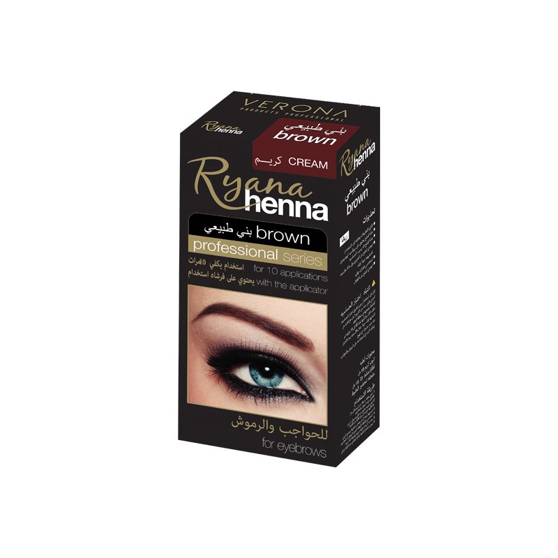 RYANA EYEBROW HENNA BROWN