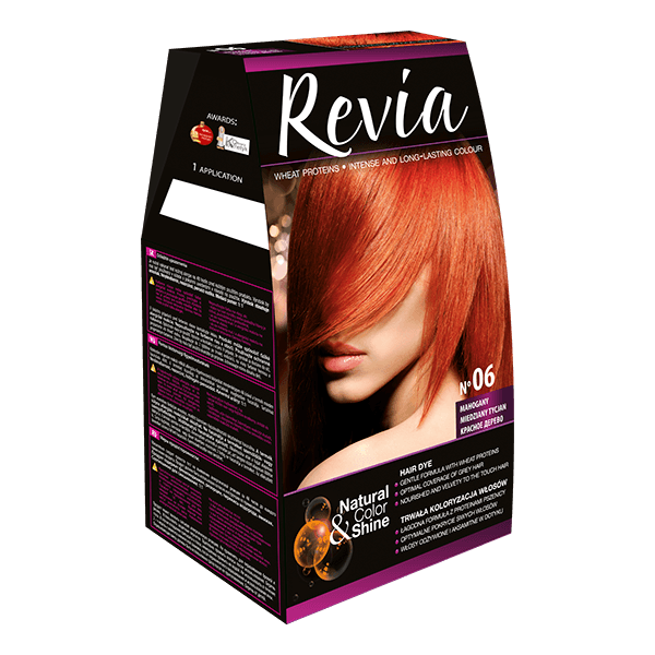 REVIA HAIR COLOR 06 MAHOGANY
