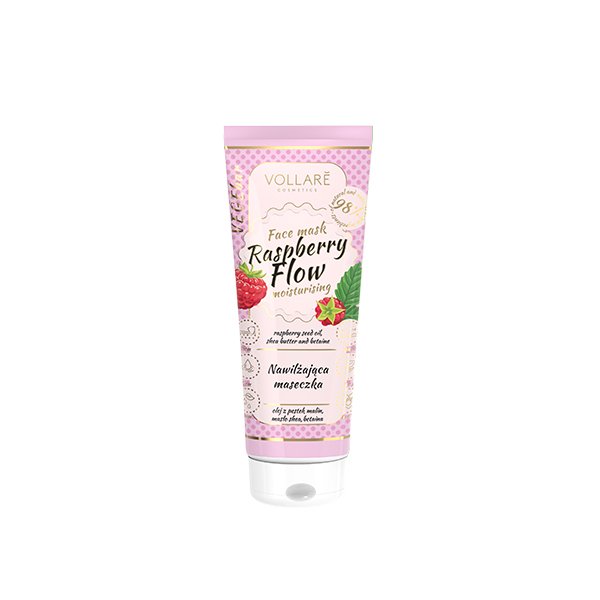 VOLLARE COSMETICS VEGEBAR RASPBERRY FLOW FACE MASK
