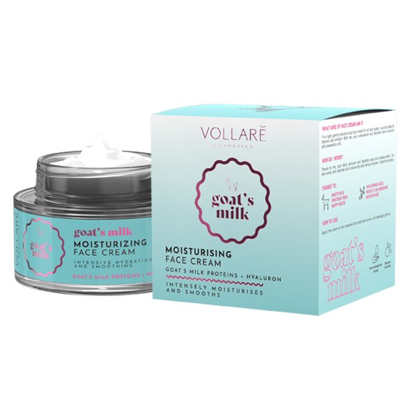 VOLLARE COSMETICS GOAT'S MILK MOISTUIRISING FACE CREAM