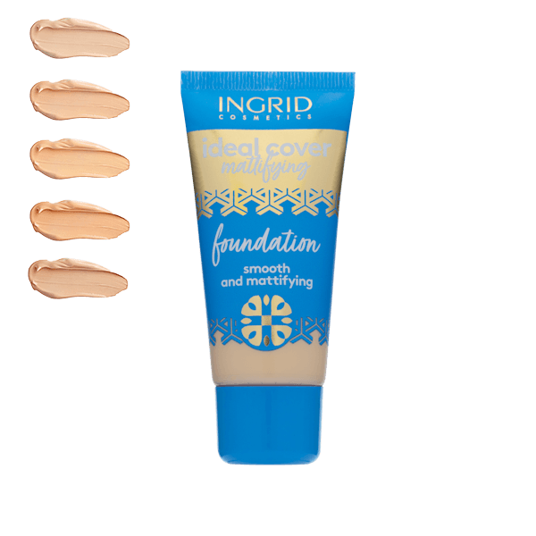 INGRID COSMETICS IDEAL COVER MATTIFYING FOUNDATION