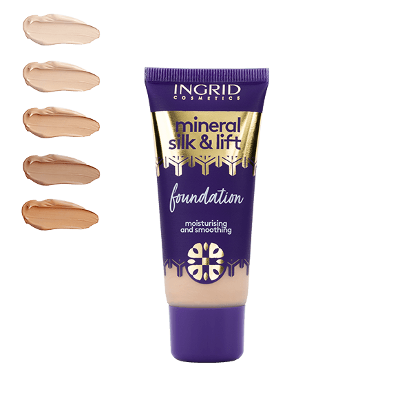 INGRID COSMETICS MINERAL SILK & LIFT FOUNDATION