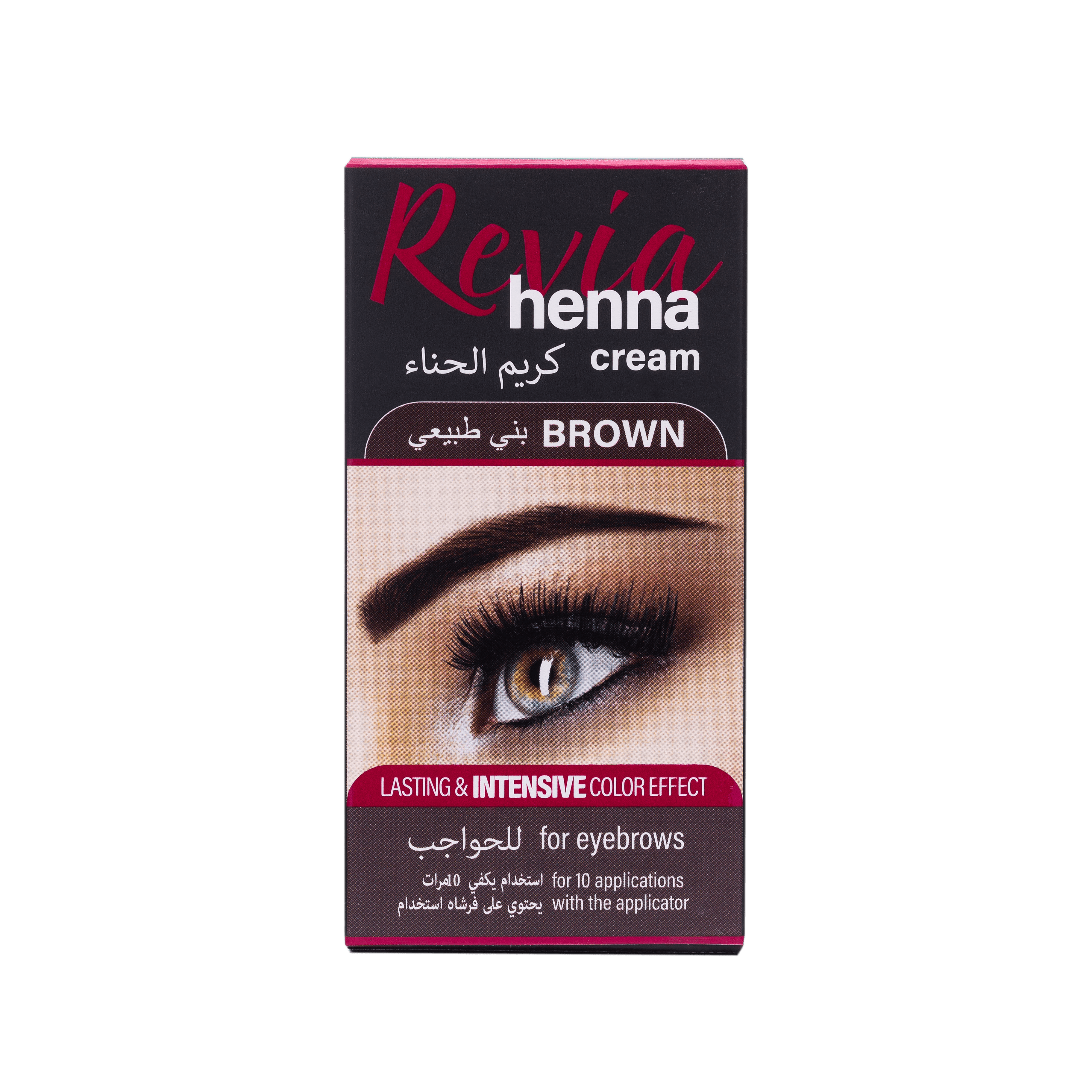 REVIA BROWN EYEBROW HENNA CREAM